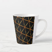 Tasse Latte Abstrait coloré (Droite)