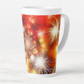 Tasse Latte Abstrait Fireworks Stars Arrière - plan-34944 (Angle droit)