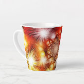 Tasse Latte Abstrait Fireworks Stars Arrière - plan-34944 (Angle gauche)