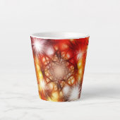 Tasse Latte Abstrait Fireworks Stars Arrière - plan-34944 (Devant)