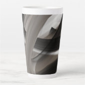 Tasse Latte Abstrait Maison Le doux murmure de Ter (Devant)