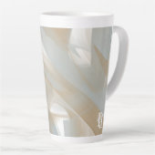 Tasse Latte Abstrait Tendance Maison Tornade Sable (Angle droit)