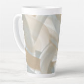 Tasse Latte Abstrait Tendance Maison Tornade Sable (Angle gauche)