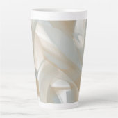 Tasse Latte Abstrait Tendance Maison Tornade Sable (Devant)
