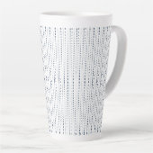 Tasse Latte Abstraites (Angle droit)