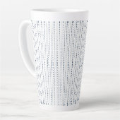 Tasse Latte Abstraites (Angle gauche)