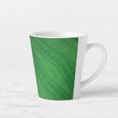 Tasse Latte Acceptation | Motif de Boho écologique (Droite)