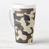 Tasse Latte Accessoires Camouflage (Angle gauche)