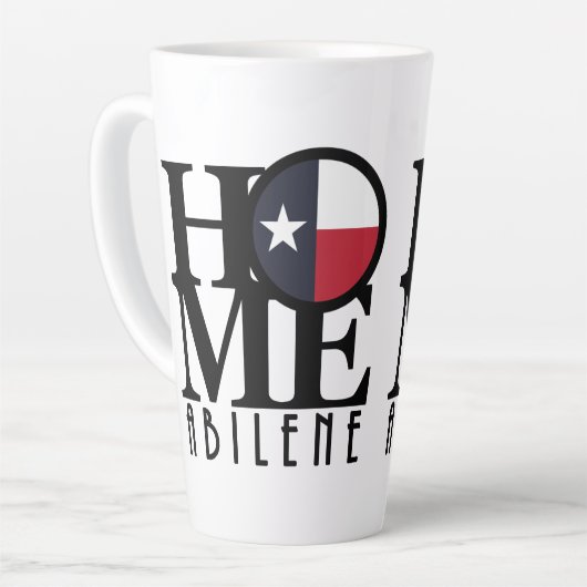 Tasse Latte ACCUEIL Abilene (Angle gauche)