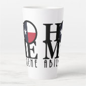 Tasse Latte ACCUEIL Abilene (Devant)