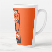 Tasse Latte Accueil Amélioration Félicitations (Droite)