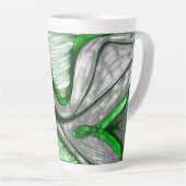 Tasse Latte Acier vert (Angle droit)