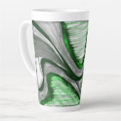Tasse Latte Acier vert (Angle gauche)