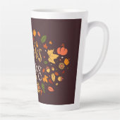 Tasse Latte Action de grâces (Droite)