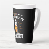 Tasse Latte Addicé Au Surf À Vent (Angle droit)