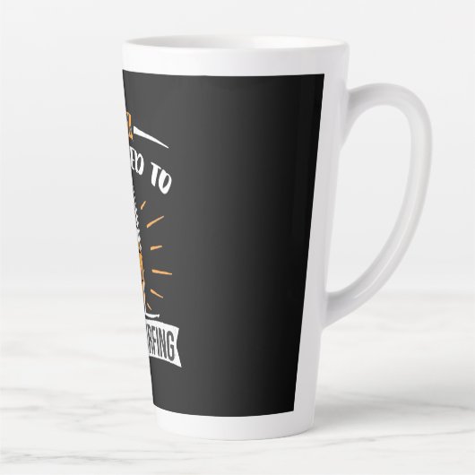 Tasse Latte Addicé Au Surf À Vent (Droite)