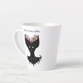 Tasse Latte Addict café Déplaisant Demon (Angle gauche)