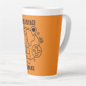 Tasse Latte Adieu Bon Voyage (Angle droit)
