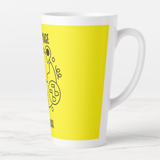 Tasse Latte Adieu Bon Voyage (Droite)