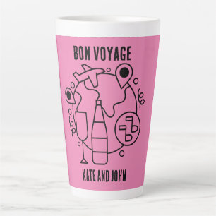 Tasse Latte Adieu Bon Voyage