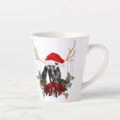 Tasse Latte Adorable Noël Nubian Goat Kid (Droite)
