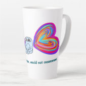 Tasse Latte Adulthood: zero stars (Latte Mugs) (Angle droit)