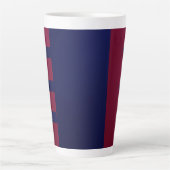 Tasse Latte Aesthetic Bright Gradient Pattern (Devant)