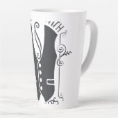 Tasse Latte Affilié Aux Hustlers (Angle droit)