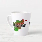 Tasse Latte Afghanistan (Angle gauche)