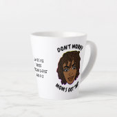 Tasse Latte African American MOM Christian (Angle droit)
