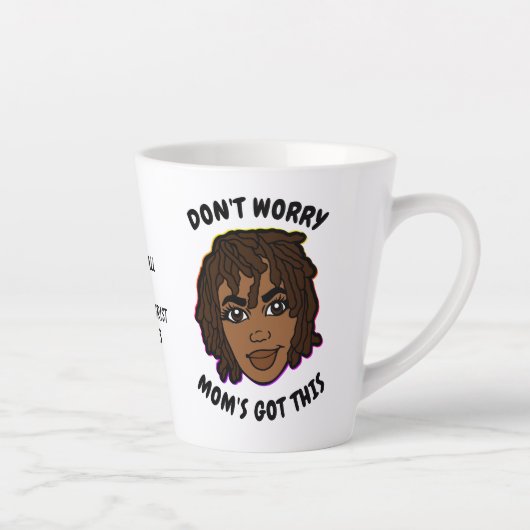 Tasse Latte African American MOM Christian (Droite)