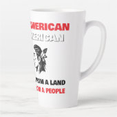 Tasse Latte African Americans and Native Americans (Droite)