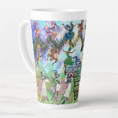 Tasse Latte African Feast: Rhythms of Africa (Angle gauche)