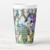 Tasse Latte African Feast: Rhythms of Africa (Devant)