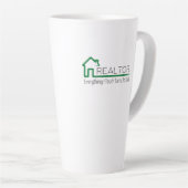 Tasse Latte Agent immobilier (Angle droit)