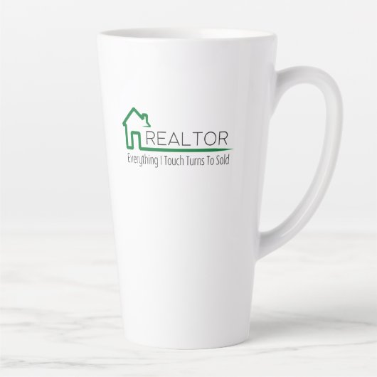 Tasse Latte Agent immobilier (Droite)