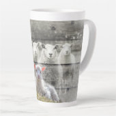 Tasse Latte Agneau de bébé de Sheep Flock (Angle droit)
