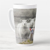 Tasse Latte Agneau de bébé de Sheep Flock (Angle gauche)
