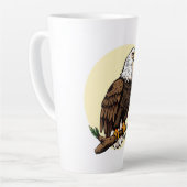 Tasse Latte Aigle (Angle gauche)