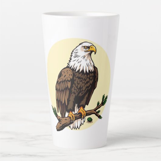 Tasse Latte Aigle (Devant)