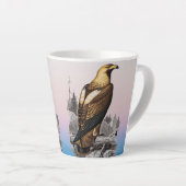 Tasse Latte Aigle (Angle droit)
