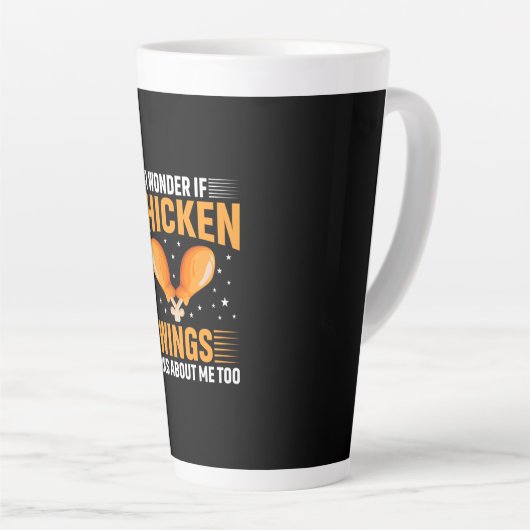 Tasse Latte Aile de poulet (Angle droit)