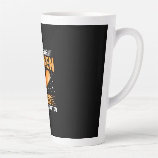 Tasse Latte Aile de poulet (Droite)