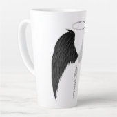 Tasse Latte Ailes d'ange (Angle gauche)