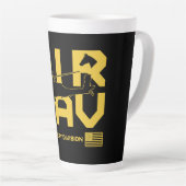 Tasse Latte AIR CAV - 1st Cavalry Division (Angle droit)