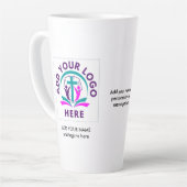 Tasse Latte AJOUTER VOTRE LOGO Church Business Merchandises (Angle gauche)