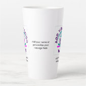 Tasse Latte AJOUTER VOTRE LOGO Church Business Merchandises (Devant)