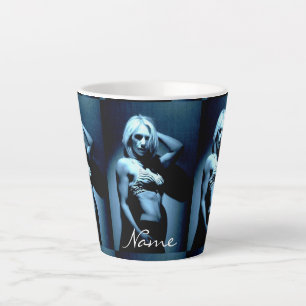 Tasse Latte Ajuster fille dans l'ombre Thunder_Cove
