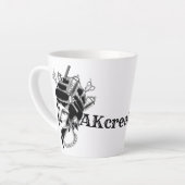 Tasse Latte AKcreate (Angle gauche)