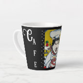 TASSE LATTE ALASKAN MALAMUTE (Angle gauche)